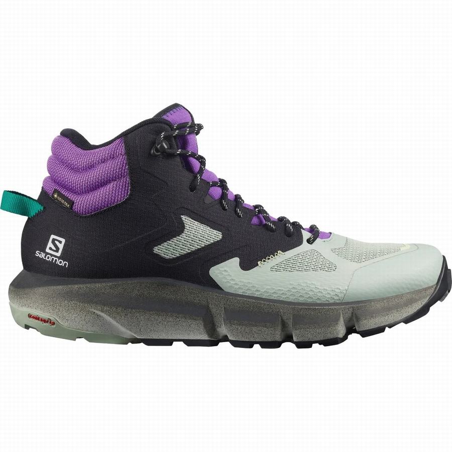 Salomon Predict Hike Mid Gore-tex Férfi Turabakancs Színes (TAB797PS)